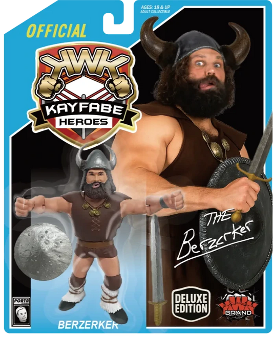 KWK Kayfabe Heroes Berzerker [Blue Card Variant] PW Catalog
