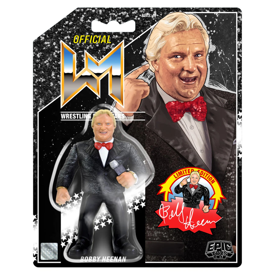 Chella Toys Wrestling Megastars 3 Bobby Heenan [Black Suit Variant] Action & Toy Figures Pwcatalog