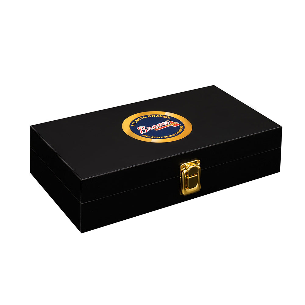 Atlanta Braves™ MLB® 2021 World Series Champions Collectible Side Plate Box Set