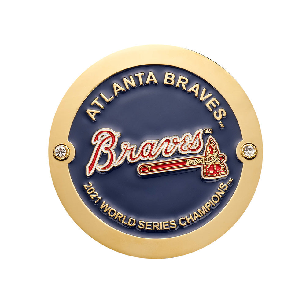 Atlanta Braves™ MLB® 2021 World Series Champions Collectible Side Plate Box Set