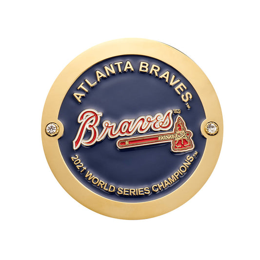 Atlanta Braves™ MLB® 2021 World Series Champions Collectible Side Plate Box Set