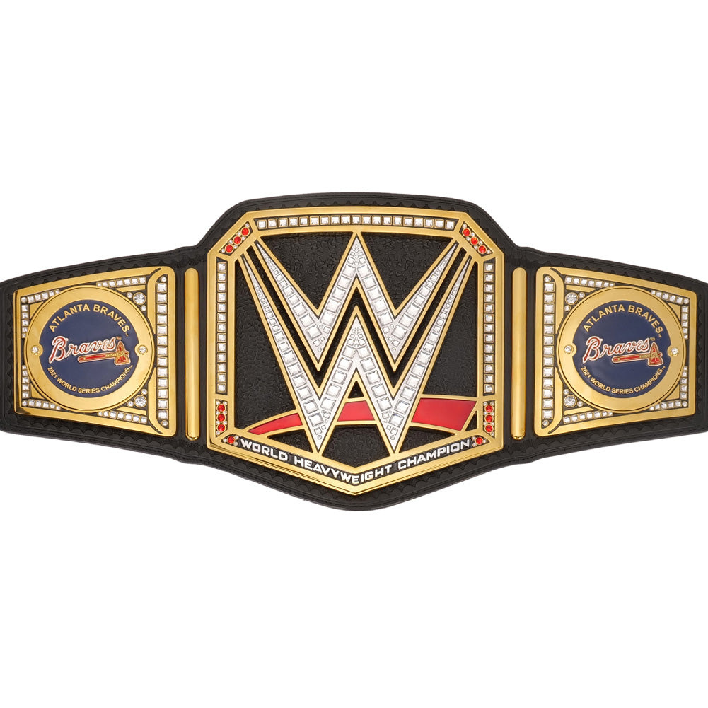 Atlanta Braves™ MLB® 2021 World Series Champions Replica Title & Side Plates Package