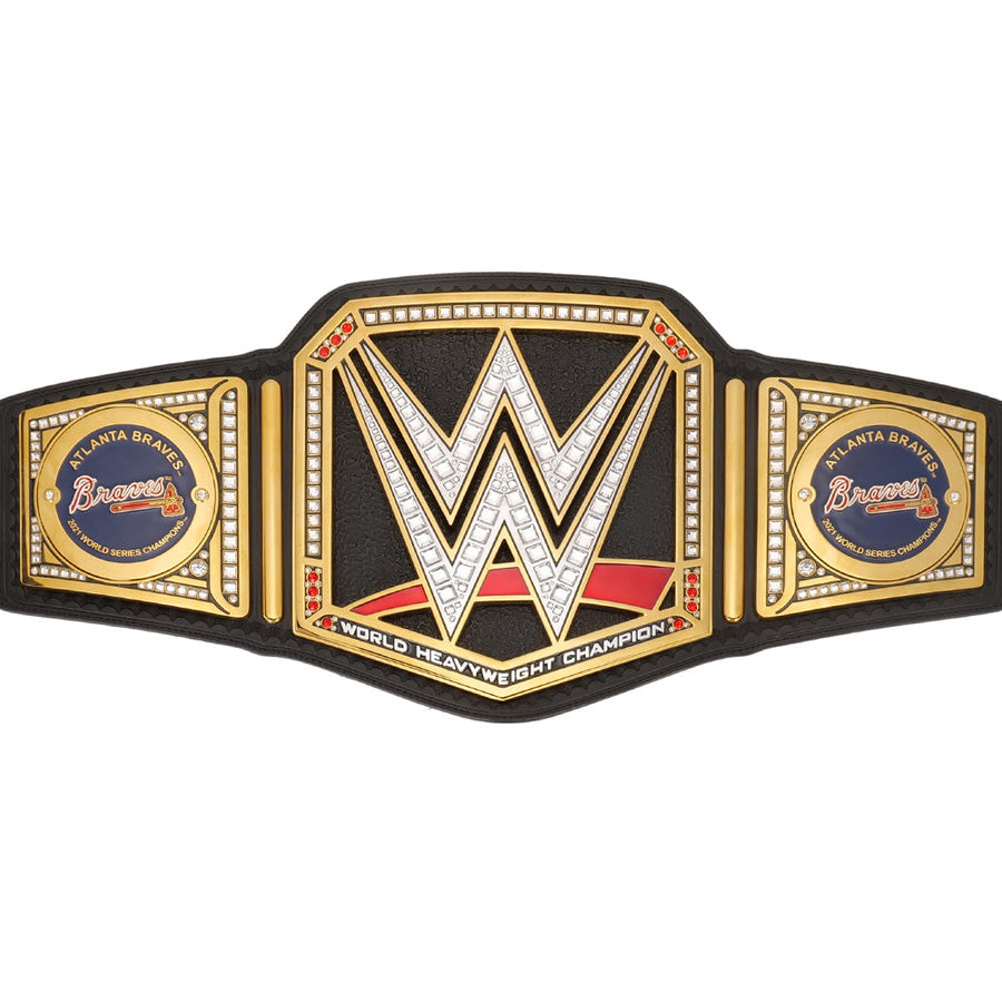 Atlanta Braves™ MLB® 2021 World Series Champions Replica Title & Side Plates Package