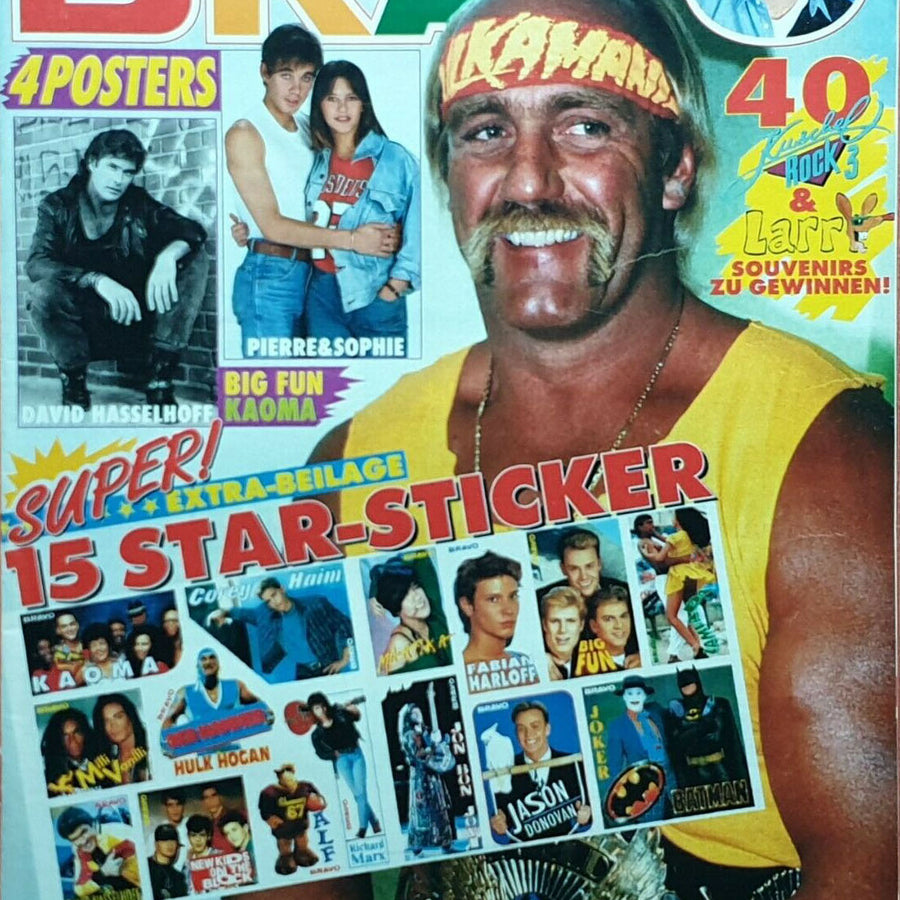 Bravo Magazine 1990 From Germany Magazine PWcatalog