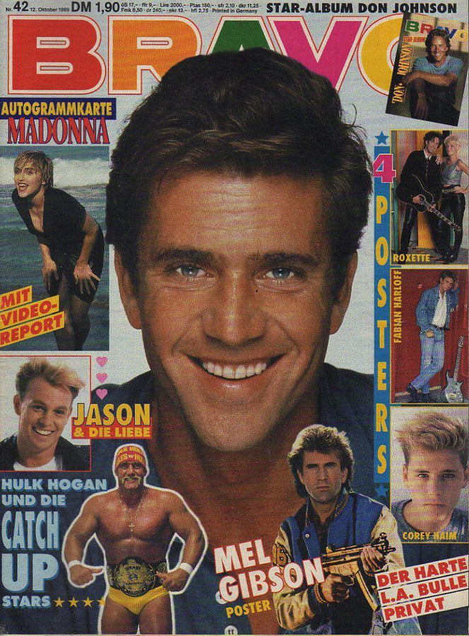 Bravo Magazine October 1989 From Germany