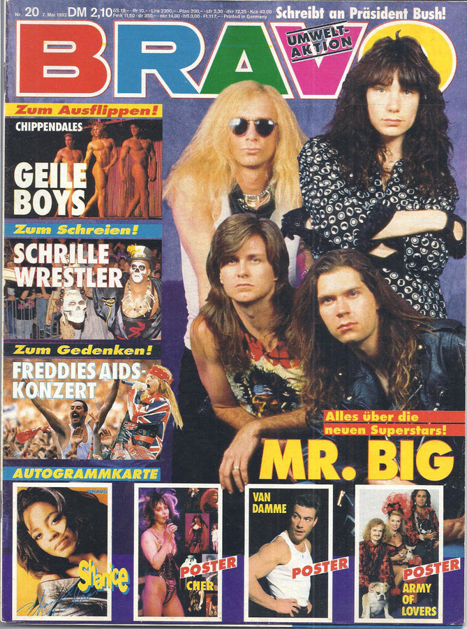 Bravo Magazine May 1992 From Germany