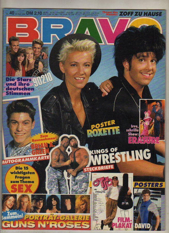 Bravo Magazine September 1992 From Germany Magazine PWcatalog