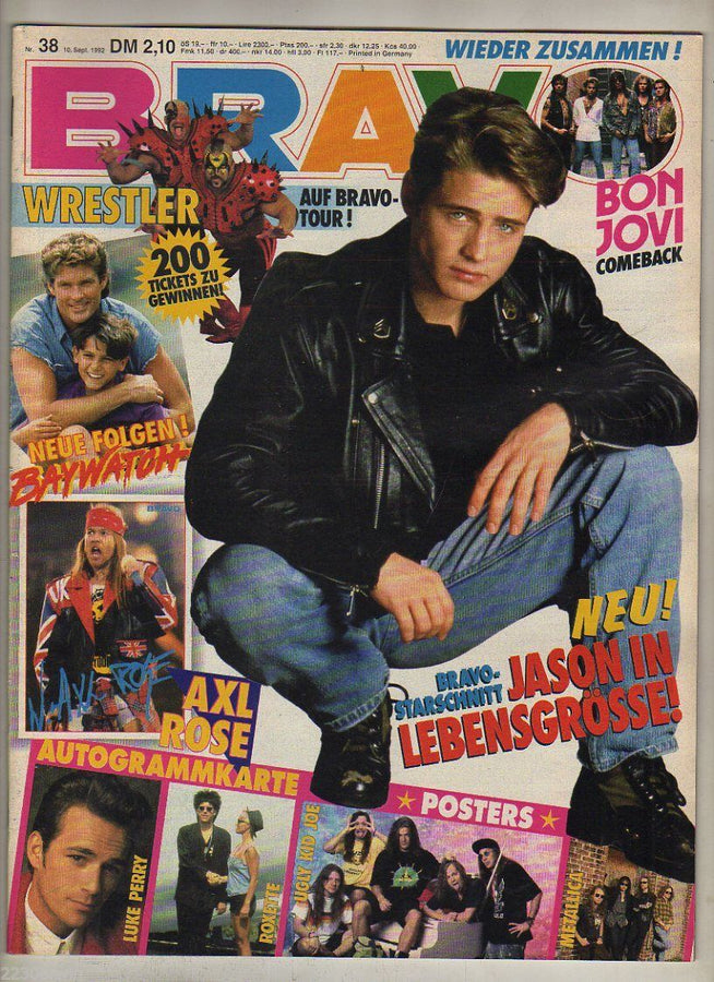 Bravo Magazine September 1990 From Germany