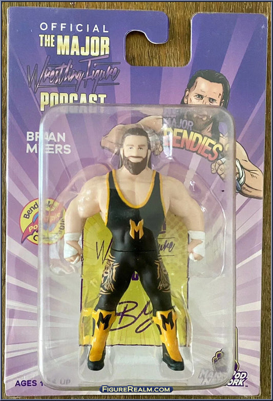 Major Wrestling Figure Podcast Major Bendies Series 1 Brian Myers Action & Toy Figures PWcatalog