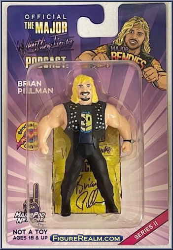 Major Wrestling Figure Podcast Major Bendies Series 2 Brian Pillman Action & Toy Figures PWcatalog