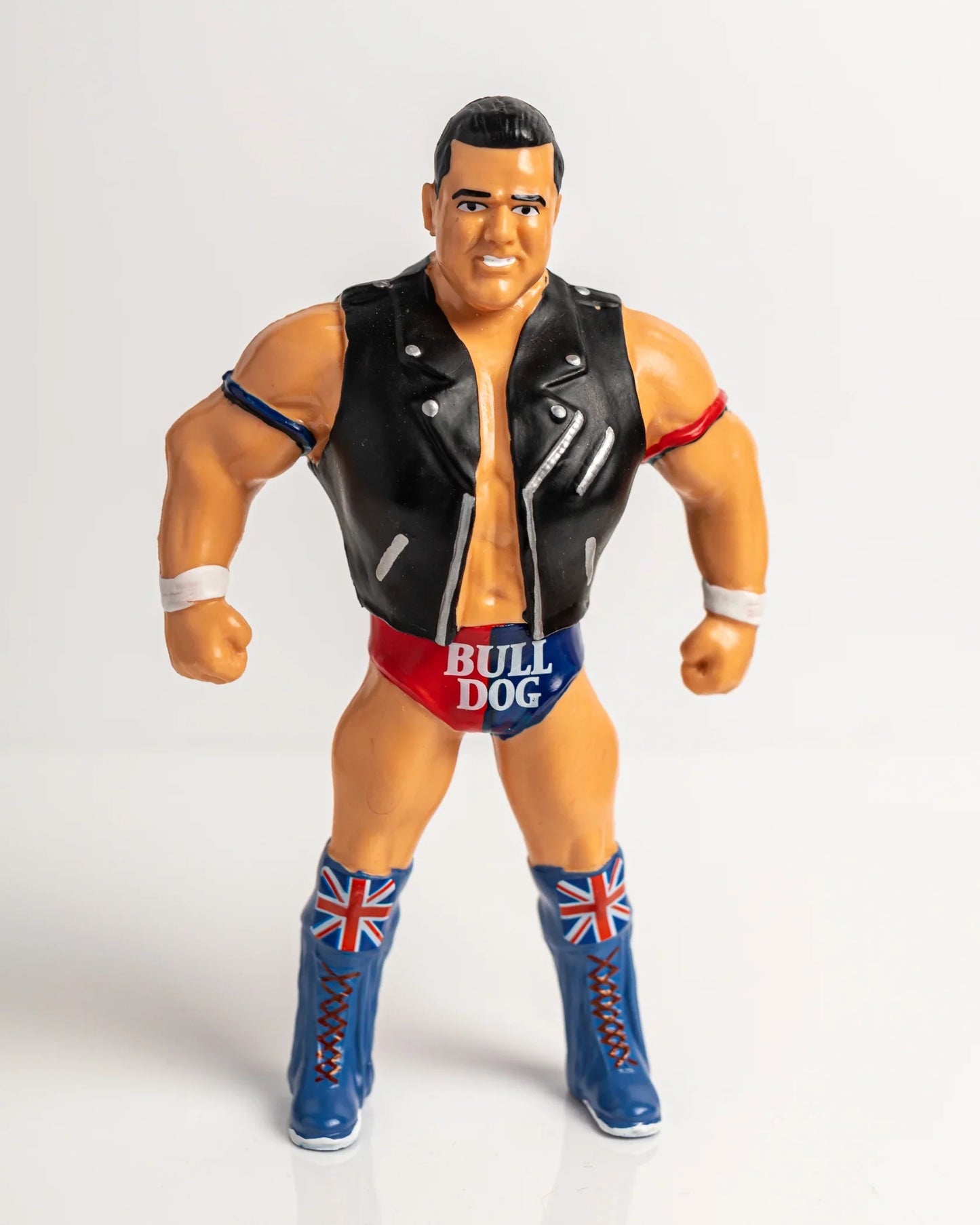 Major Wrestling Figure Podcast Major Bendies Series 4 British Bulldog Action & Toy Figures PWcatalog