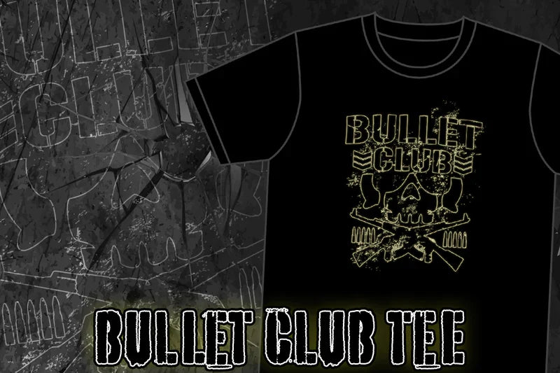 Bullet Club Outline T-Shirt T-Shirt PW Catalog
