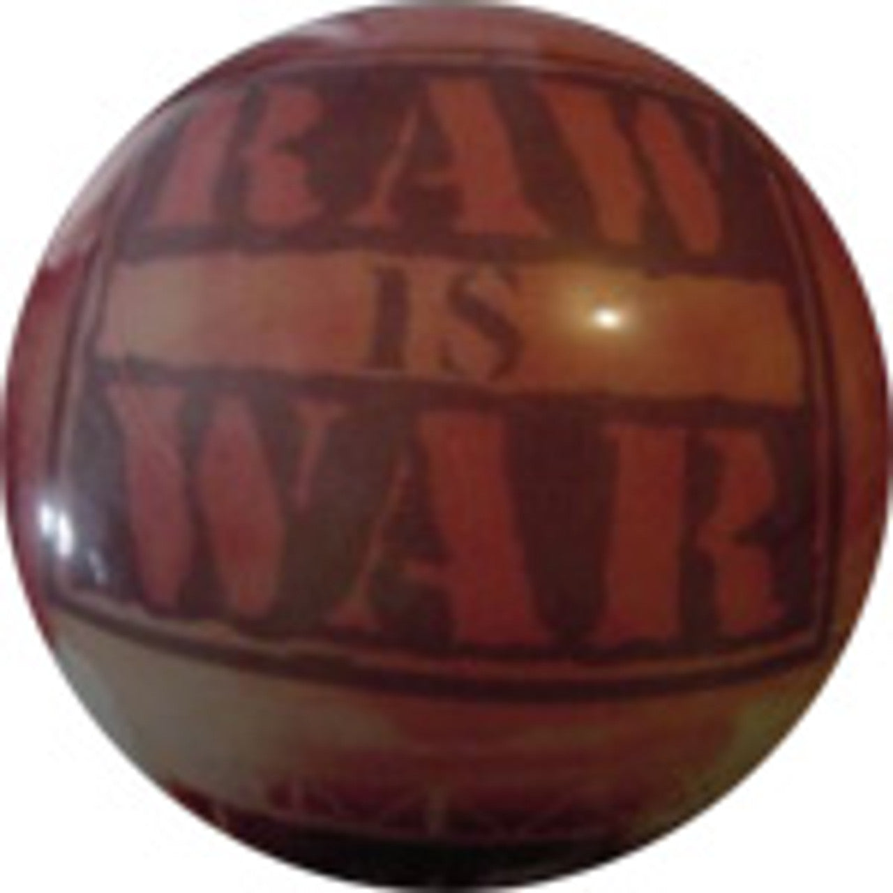 Raw Is War Bowling Ball WWF Viz-A-Ball 2001 Pwcatalog