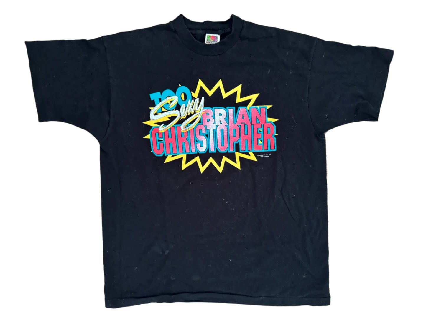 1997 USWA “Too Sexy” Brian Christopher T-Shirt Pwcatalog