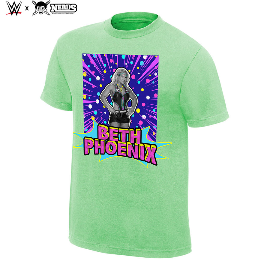 Beth Phoenix Neon Collection Graphic T-Shirt T-Shirt PW Catalog