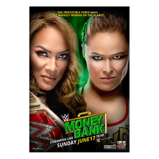 Money in The Bank 2018 Poster Wall art PW Catalog