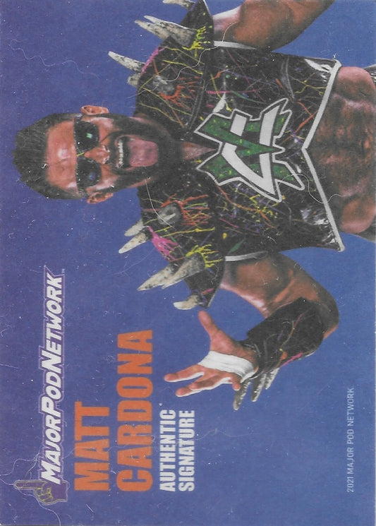 Matt Cardona trading card PW Catalog