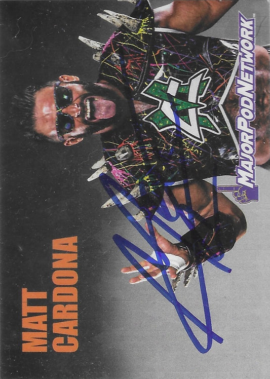 Matt Cardona trading card PW Catalog