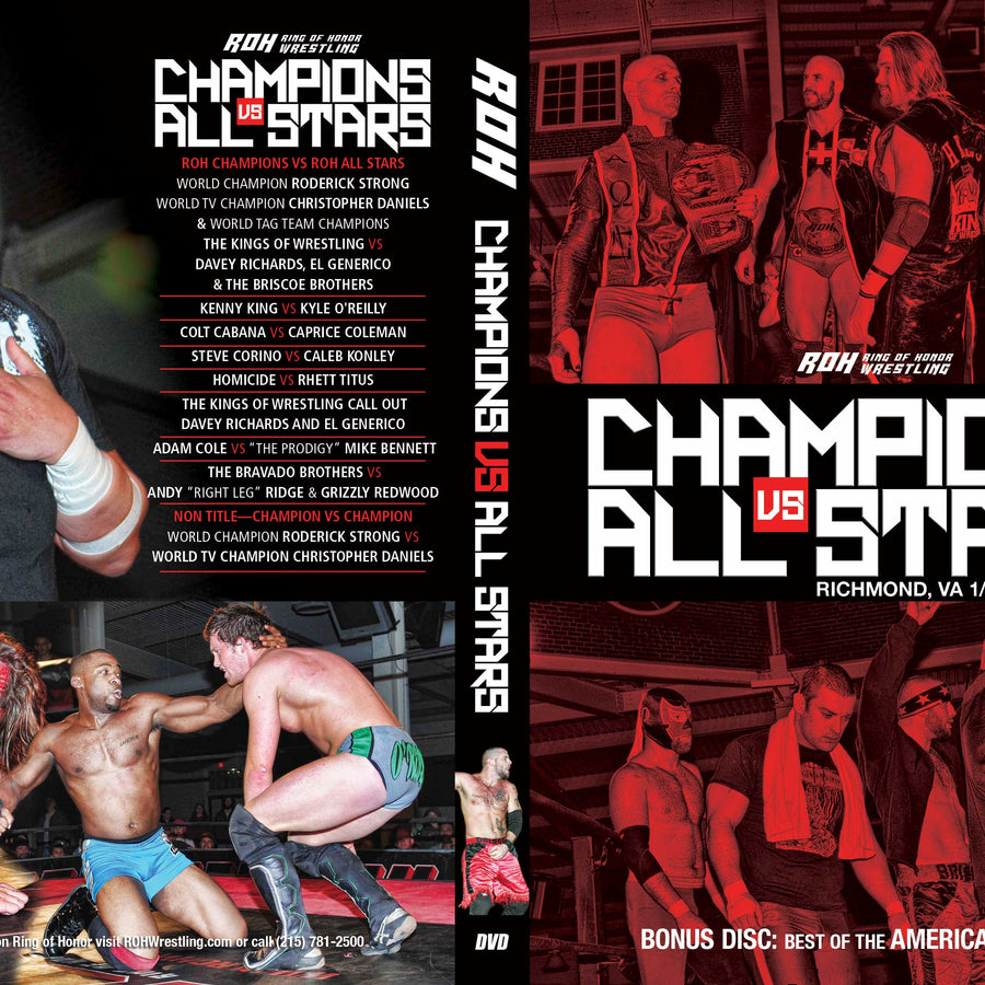 Champions Vs. All Stars- Richmond, VA 1/14/11 (2 Disc Set)