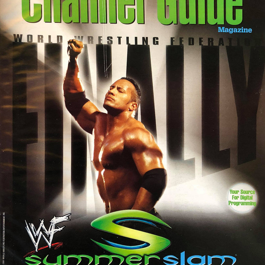 Channel Guide August 2001 The Rock Magazine PWcatalog