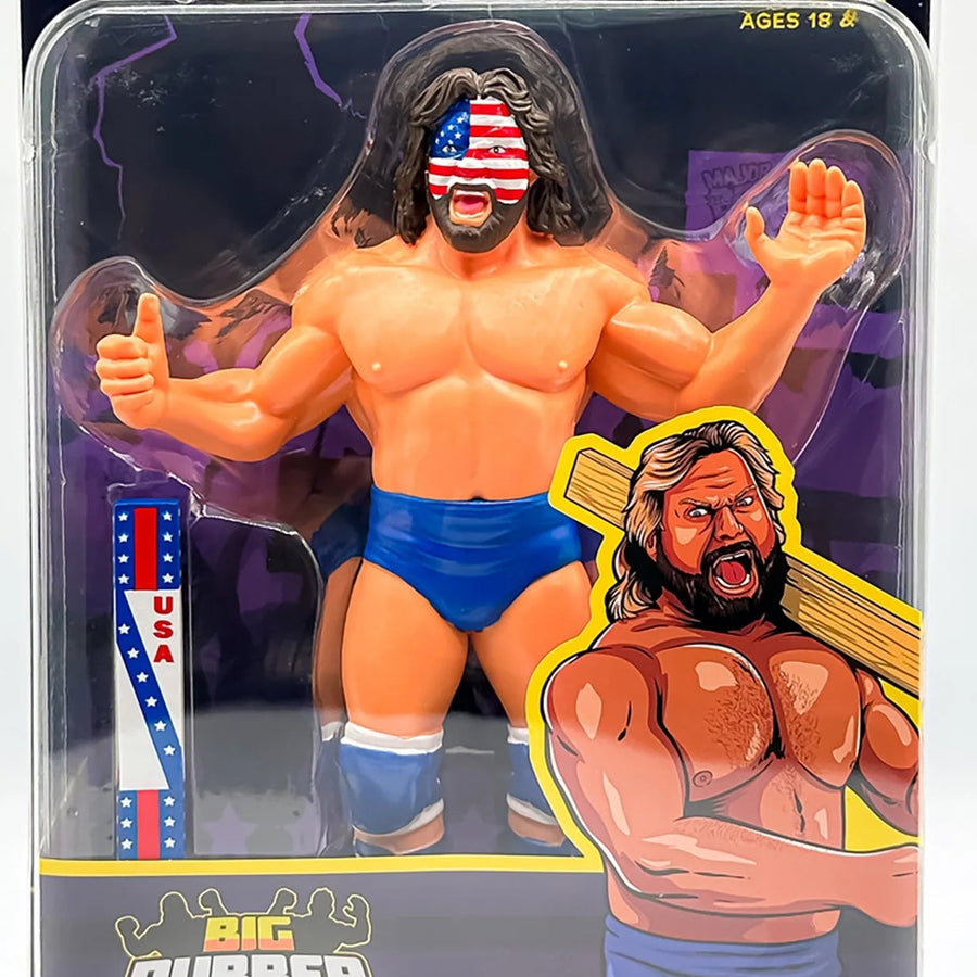 Big Rubber Guys Hacksaw Jim Duggan USA face paint Series 6 Action & Toy Figures PWcatalog