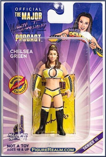 Major Wrestling Figure Podcast Major Bendies Series 3 Chelsea Green Action & Toy Figures PWcatalog