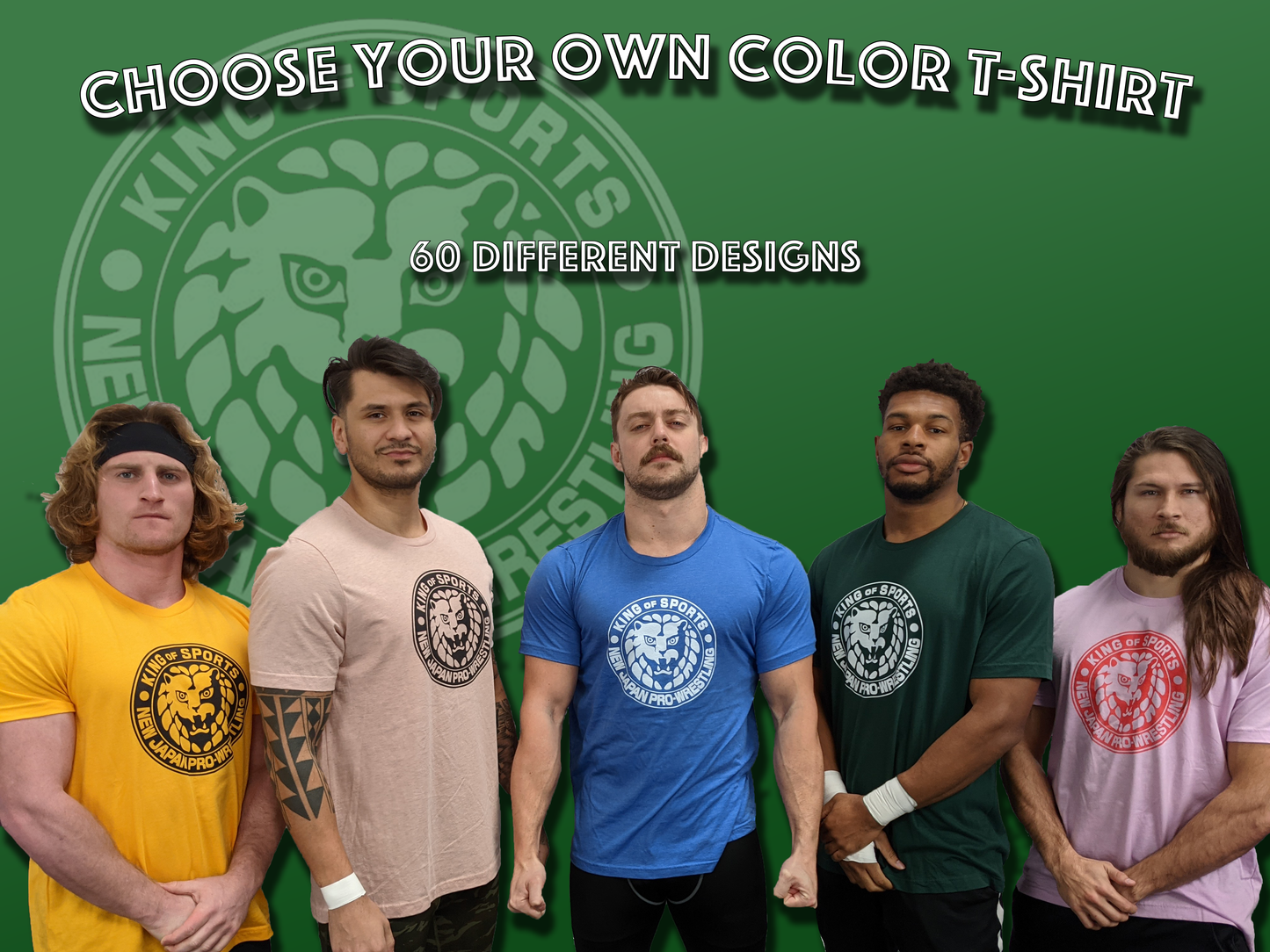 Choose your own color Lion Mark T-Shirt (Black Logo) T-Shirt PW Catalog