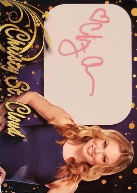 Christy ST. Cloud trading card PW Catalog