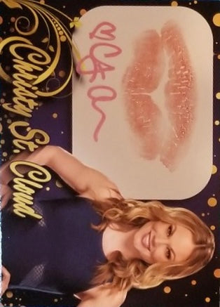 Christy ST. Cloud trading card PW Catalog