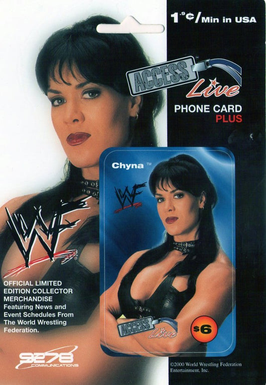 WWF Chyna Phone Card