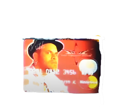 Konnan WCW Mastercard credit card 1998 PW Catalog