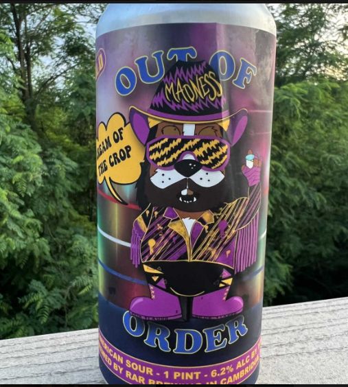 Macho Man Randy Savage Beer Can Out of Order Cream Of The Crop by RaR Brewing PW Catalog