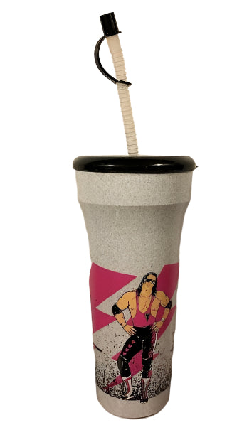 Bret Hart Water Bottle 1993 PWcatalog