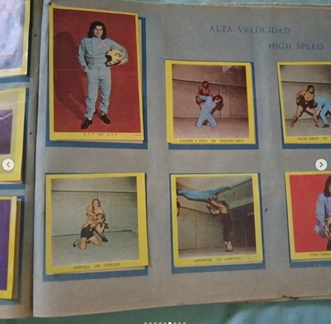 Smash Titanes en el Ring Stickers Album From Argentina Stickers Album PW Catalog