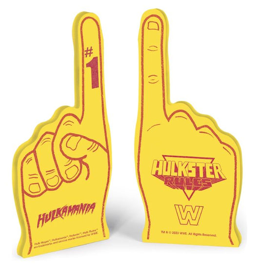 WWE Hulk Hogan Hulkster foam finger 2023