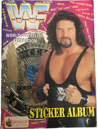 WWF Stickers Album 1995 Stickers Album PW Catalog