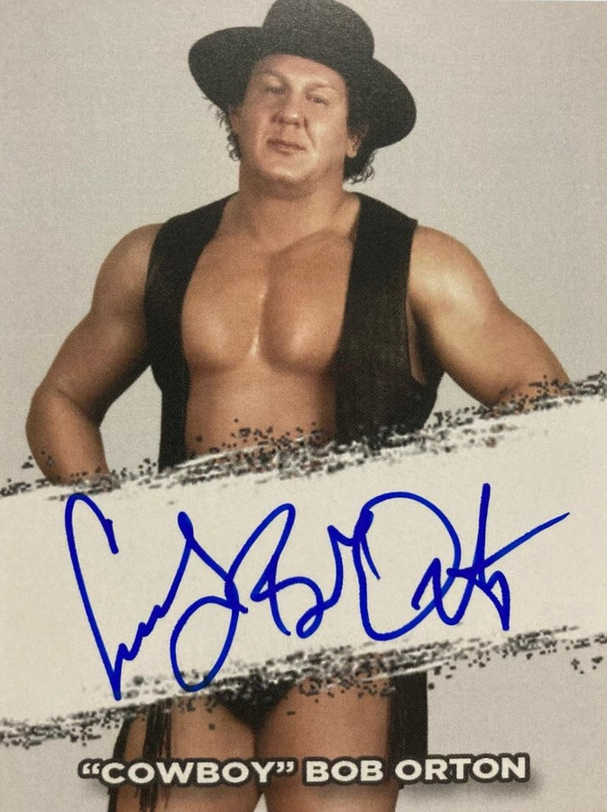 “Cowboy” BOB Orton trading card PW Catalog