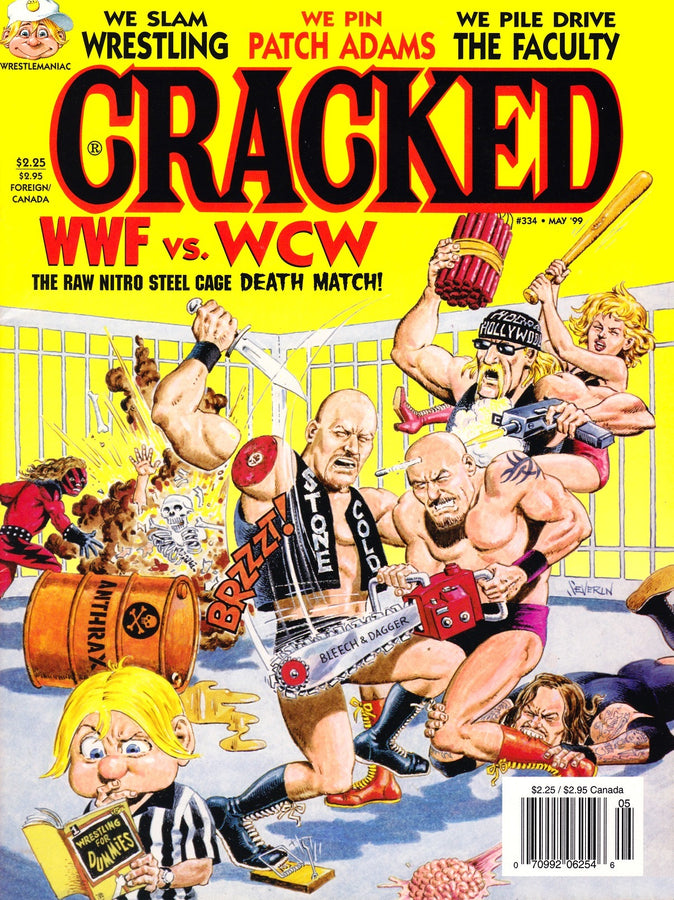 Cracked Magazine May 1999 Vol. 334