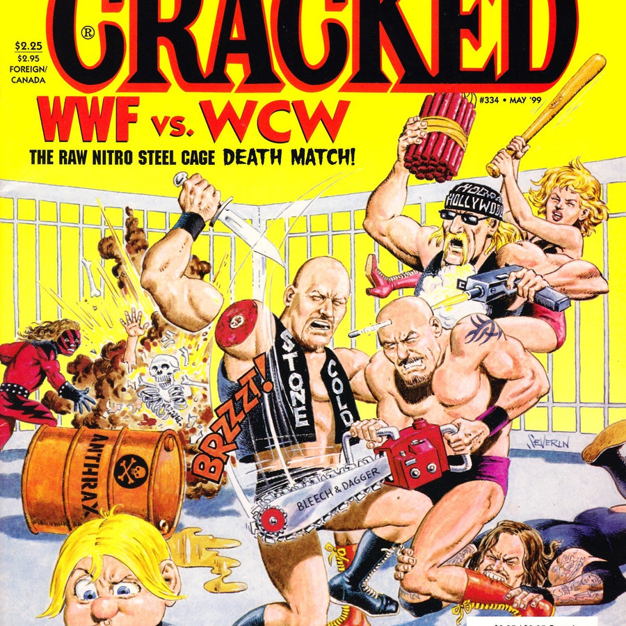 Cracked Magazine May 1999 Volume 334 Magazine PWcatalog