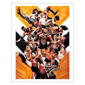 205 Live Roster 11 x 14 Rob Schamberger Art Print Wall art PW Catalog