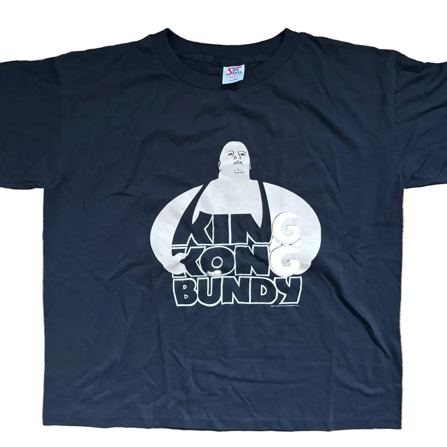 1987 WWF King Kong Bundy T-Shirt Pwcatalog