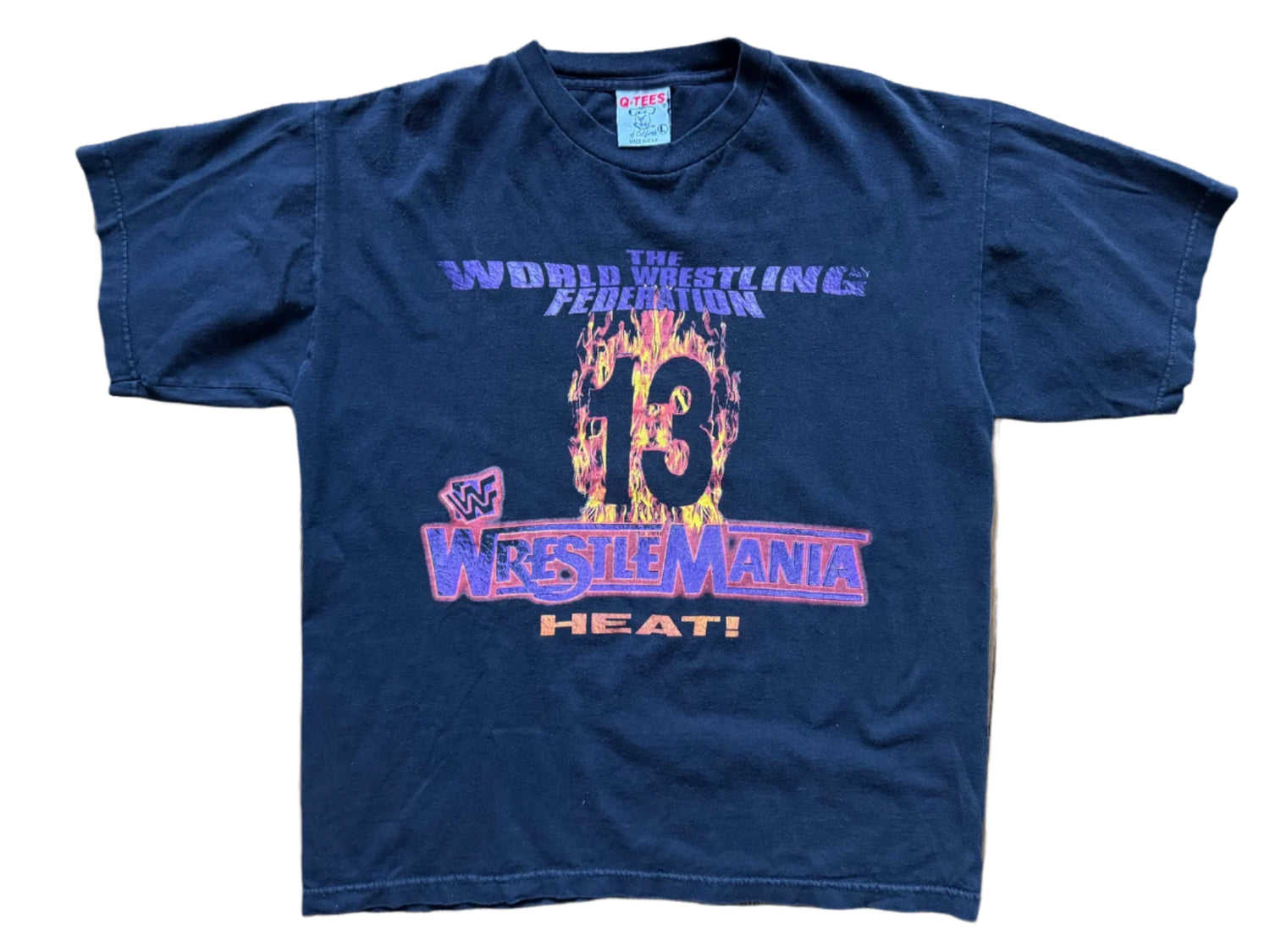 1997 WWF Wrestlemania 13 “Heat!” T-shirt Pwcatalog
