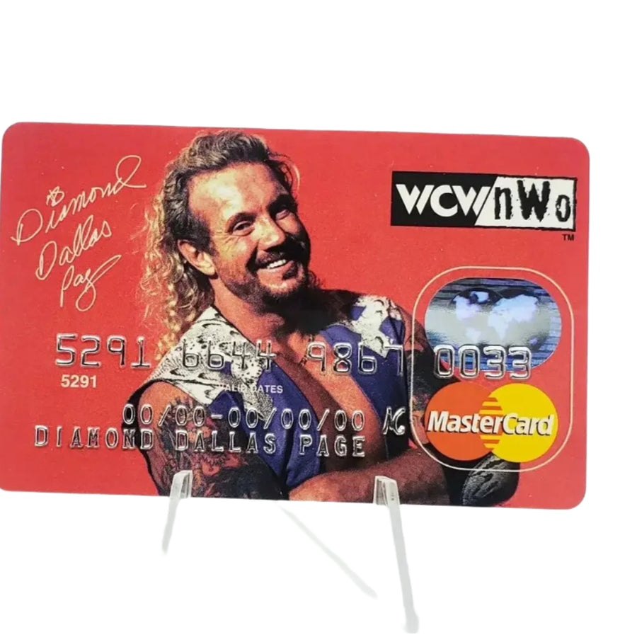 DDP WCW Mastercard credit card 1998 PW Catalog