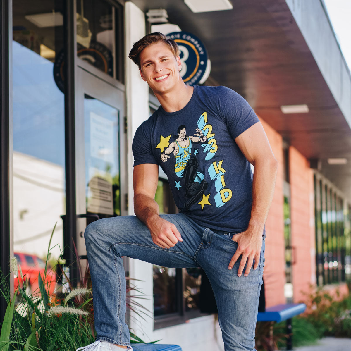1-2-3 Kid Legends Illustrated T-Shirt Model