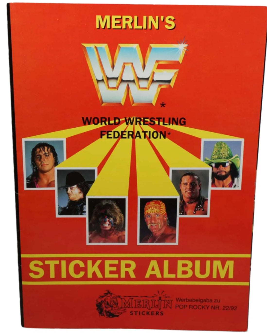 WWF Stickers Album 1991 Stickers Album PW Catalog