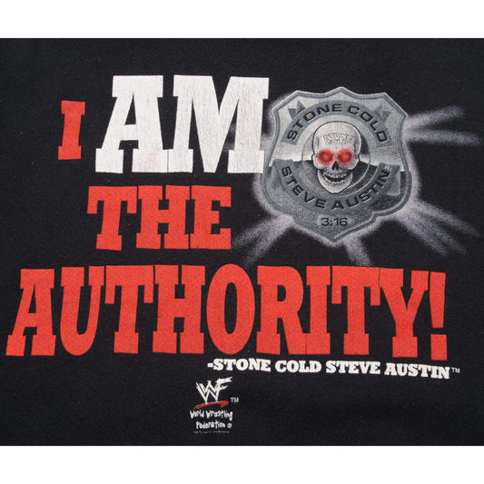 WWF Stone Cold Steve Austin I Am the Authority T-shirt - image 2