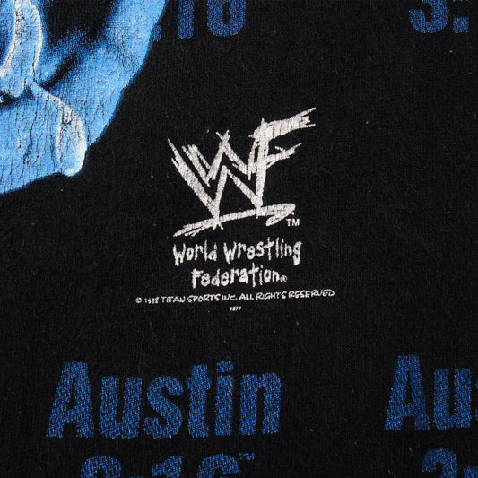 WWF Stone Cold Steve Austin I Bite Back T-shirt - image 2