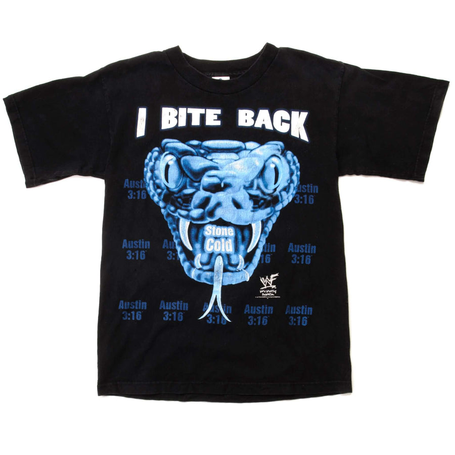 WWF Stone Cold Steve Austin I Bite Back T-shirt Pwcatalog