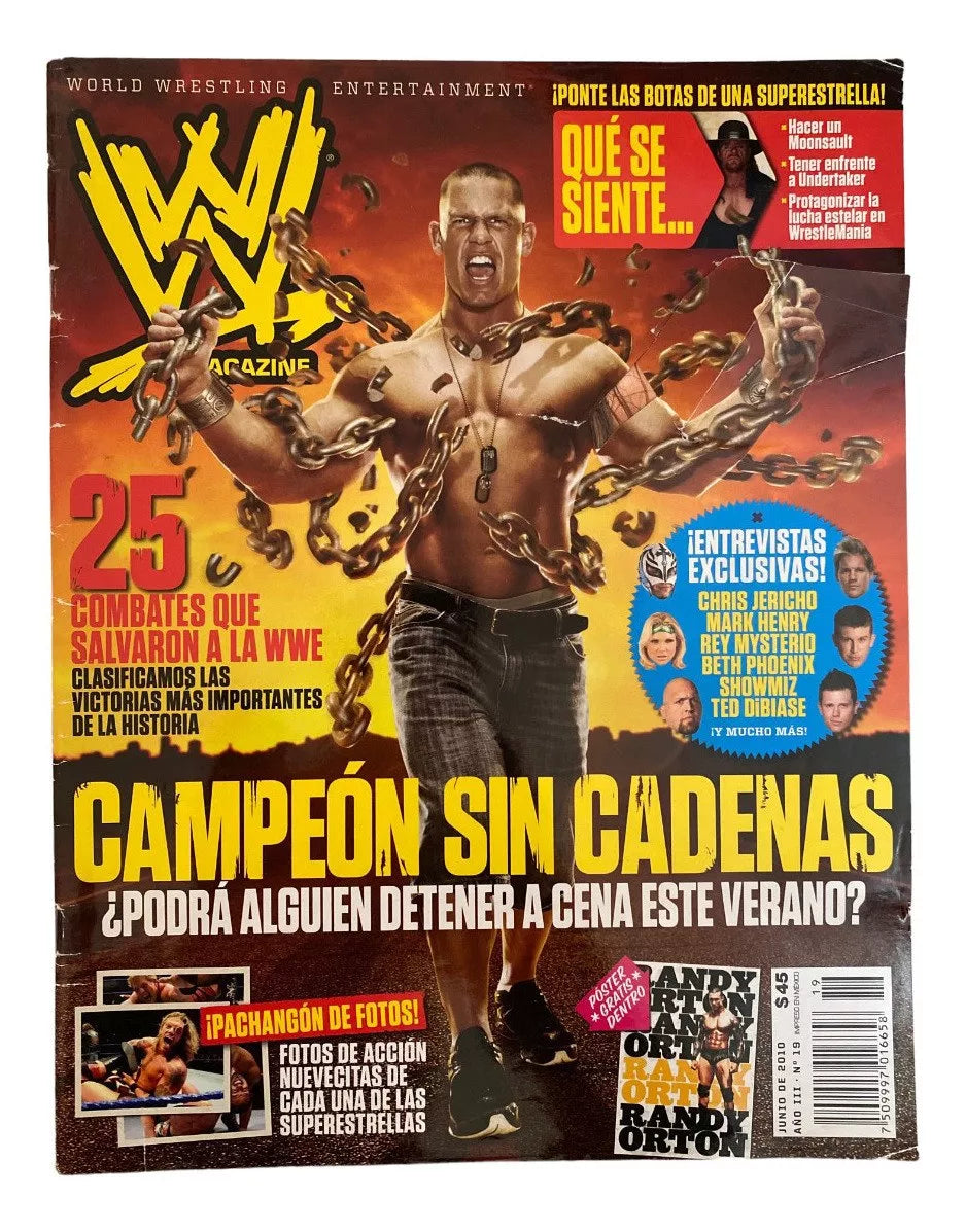 WWE Magazines from Mexico June 2010 Magazine PWcatalog