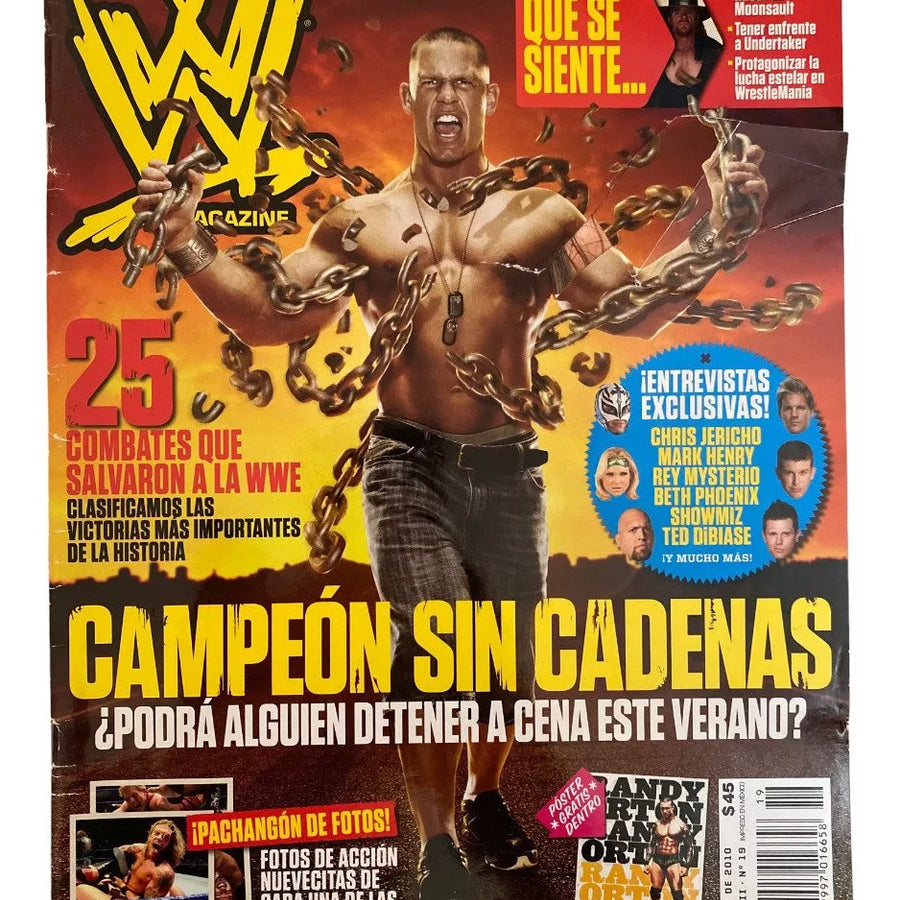 WWE Magazines from Mexico June 2010 Magazine PWcatalog